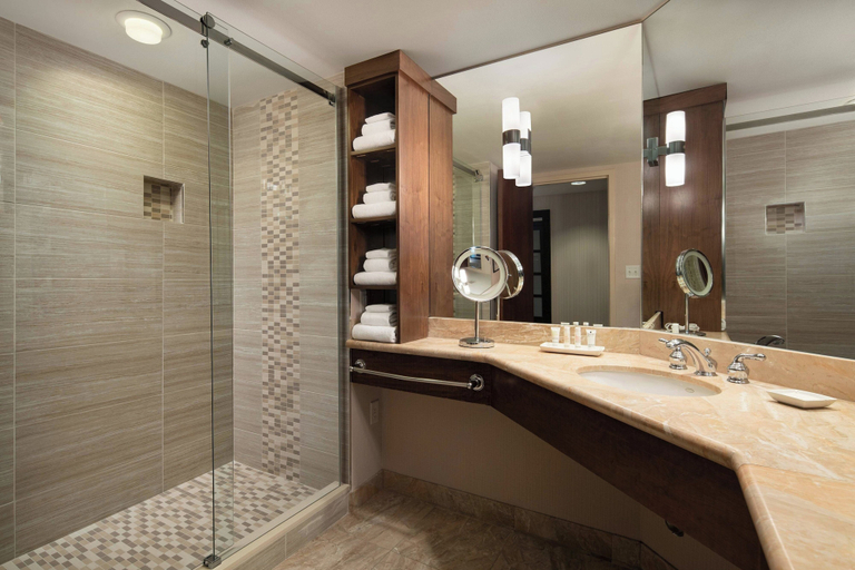 Bathroom 5, Salt Lake City Marriott City Center, Salt Lake