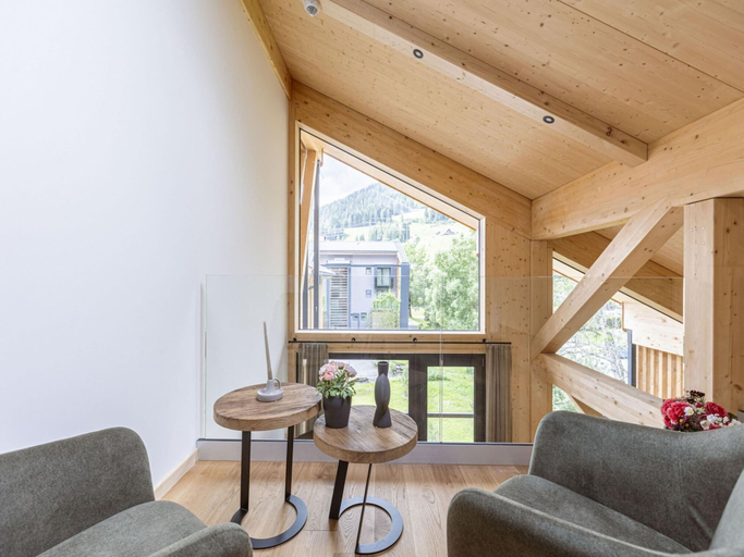 Living area 2, Penthouse Near Kreischberg Ski Lift, Murau