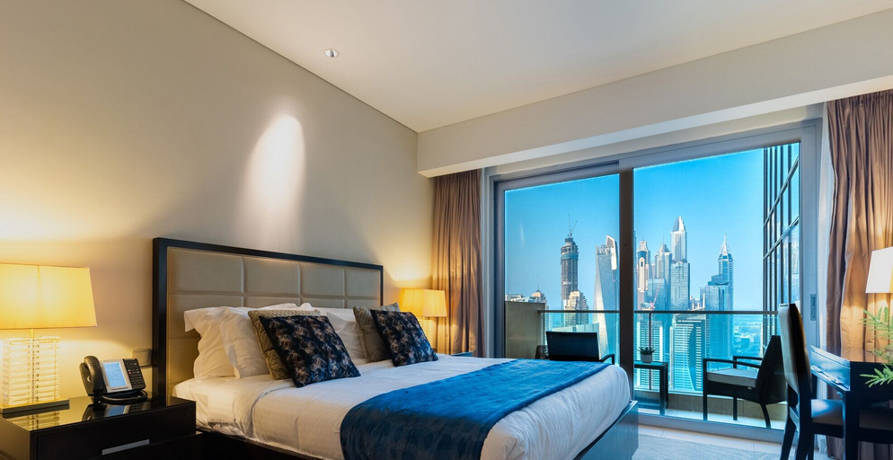Bedroom, Luxe High Floor In Address Marina.36, Dubai