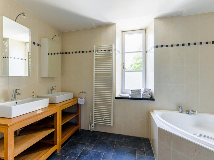 Bathroom 3, Tower Apartment in a 16th-century Castle, Liège