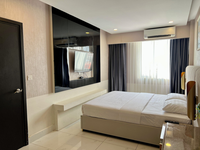 Bedroom 2, APARTMENT 1BR FREE POOL GYM STEAM&SAUNA, Ruessei Kaev