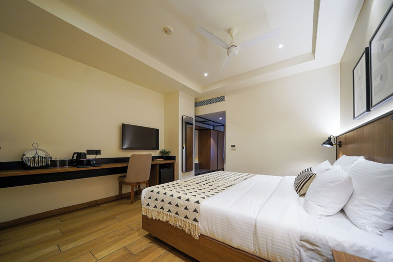 Bedroom 3, Olive Hotel Benz Circle, Vijayawada by Embassy Group, Krishna