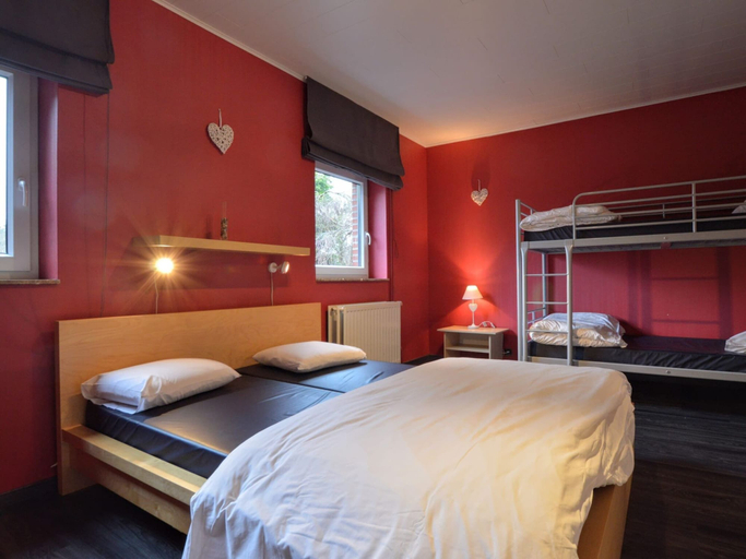 Bedroom 2, Historic Holiday Home in Malmedy With Garden, Terrace, BBQ, Liège