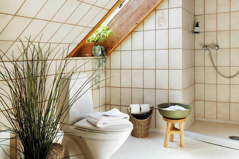Bathroom 3, The Falcon Hotel, Bornholm
