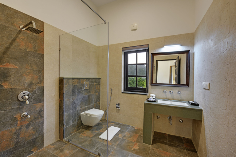 Bathroom 5, The Hunting Lodge, Udaipur