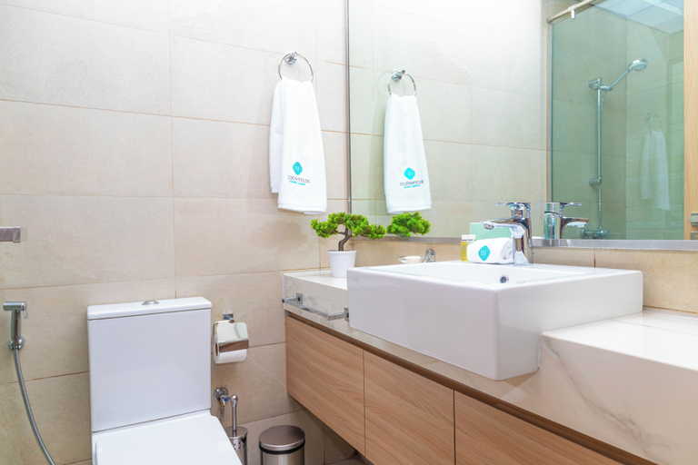 Bathroom, Bloomfields 1BR Azizi Riviera Meydan, Dubai
