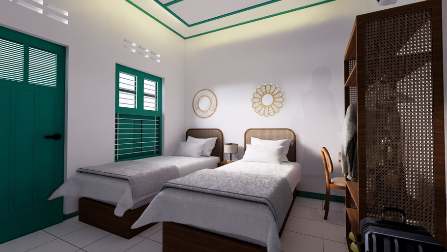 Bedroom 3, The Utara Hotel Tugu by Eresha Hospitality, Yogyakarta
