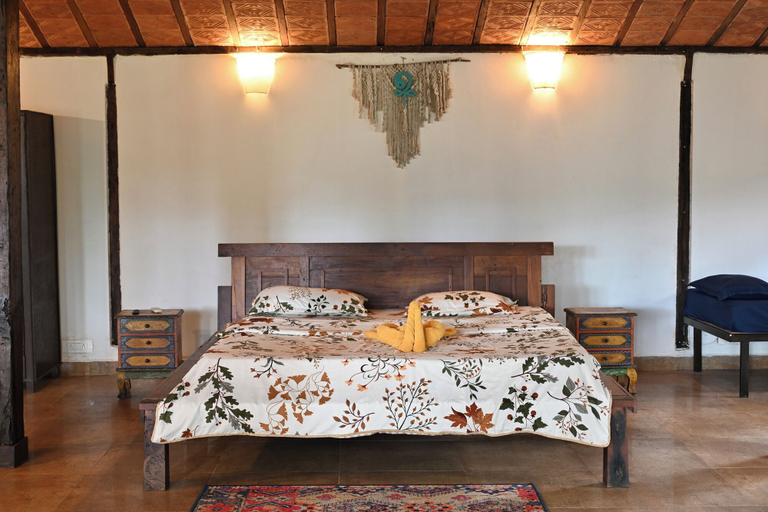 Bedroom 2, Sohum Spiritual Resort, North Goa