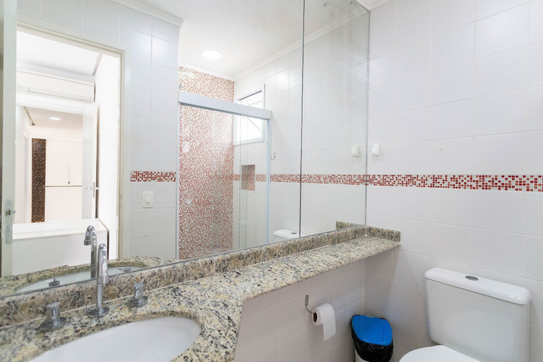 Bathroom 4, Triplex Solaris - Guarujá, Guarujá