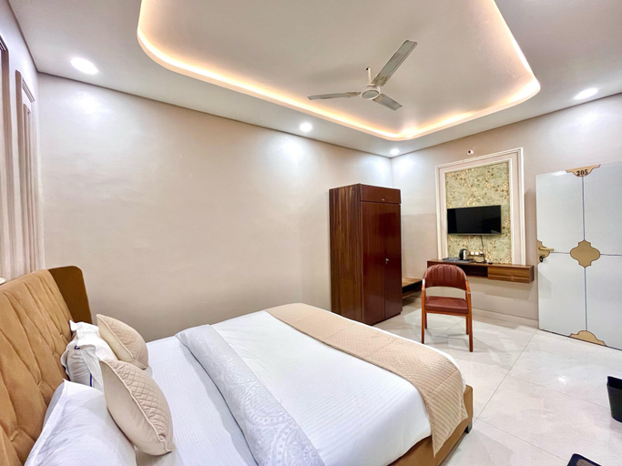 Bedroom 1, siyavar palace, Tikamgarh