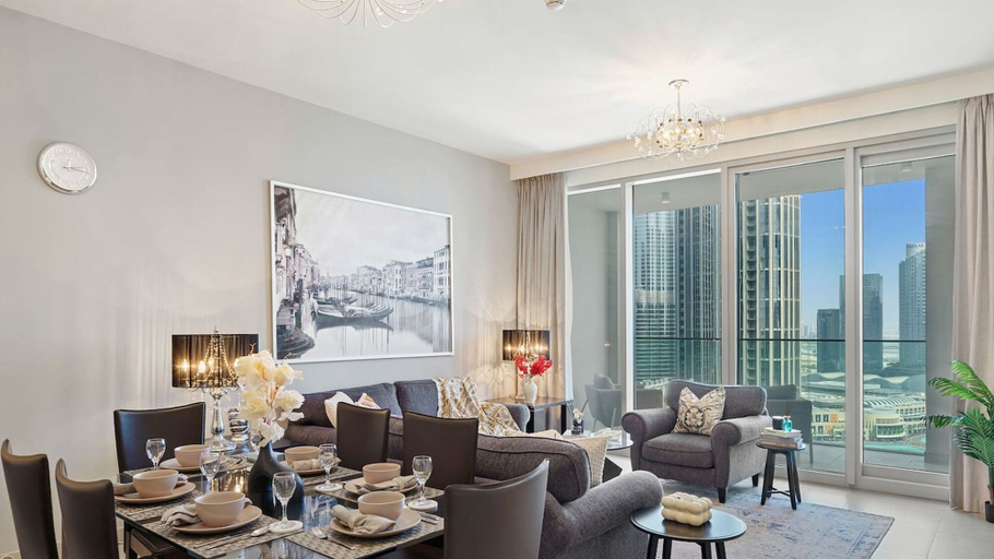 Room 4, 3BR Maid Stay 1km From Dubai Mall Dubai Opera, Dubai