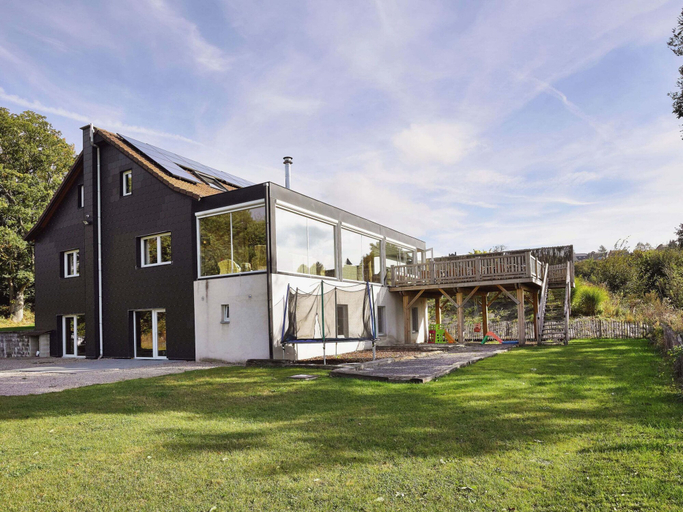 Exterior & Views, Comfortable Chalet With Indoor Pool, Hammam and Sauna Near Stoumont, Liège