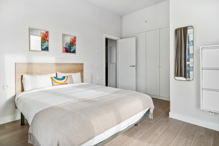 Bedroom 2, Truliving Vallecas by Habyt, Madrid
