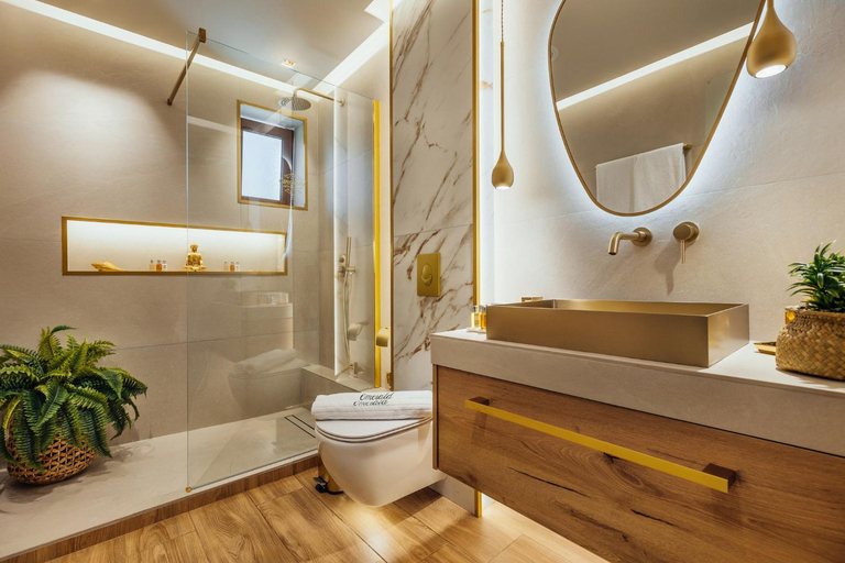 Bathroom 4, Emerald Villas & Suites - The Finest Hotels Of The World, Ionian Islands