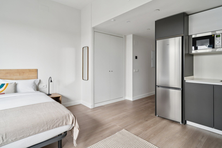 Bedroom 2, Truliving Vallecas by Habyt, Madrid