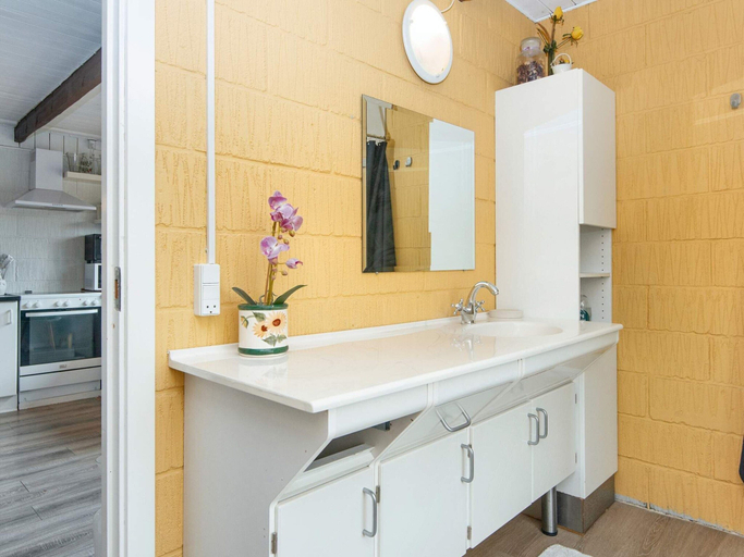Bathroom, 6 Person Holiday Home in Ebeltoft, Syddjurs