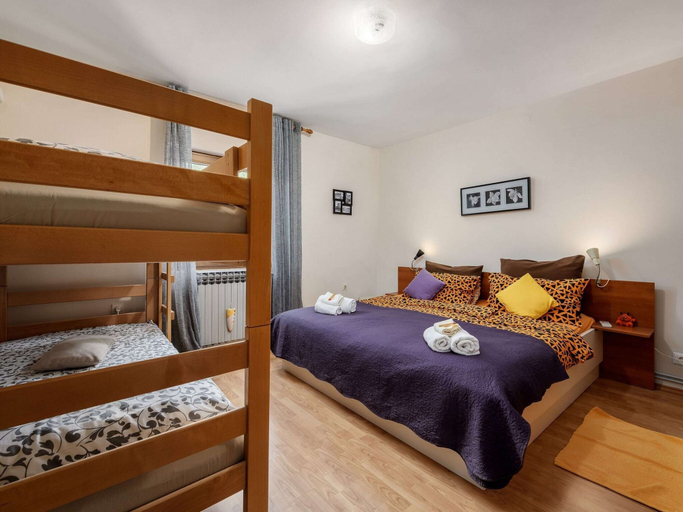 Bedroom 3, Spacious Holiday Home in Istria Croatia With Pool, Poreč