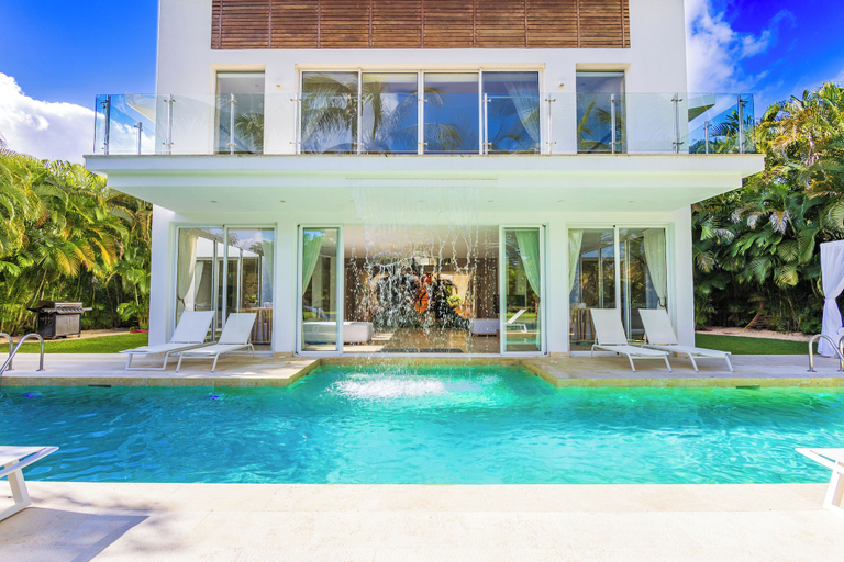 Exterior & Views 2, Luxury Villa Waterfall - Pool & BBQ, Salvaleon de Higuey