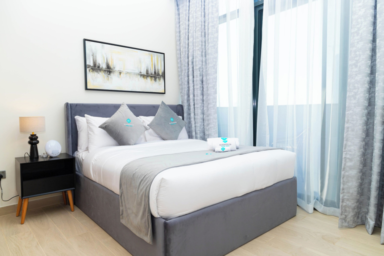 Bedroom 2, Bloomfields 1BR Azizi Riviera Meydan, Dubai