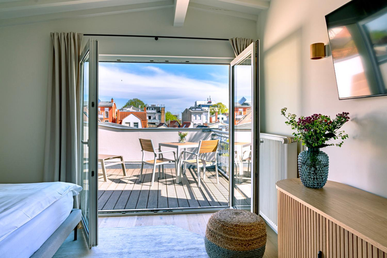 Bedroom 2, Kapitanshaus Friedrich Franz - Premium Apartments 200 Meter vom Strand und Alten Strom, Rostock