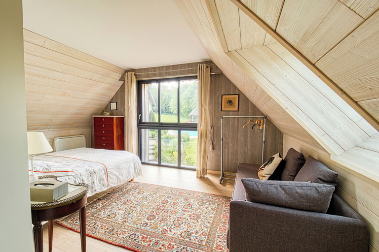 Bedroom 4, Chambres d'hôtes - La Verrerie d' Ivoy, Cher