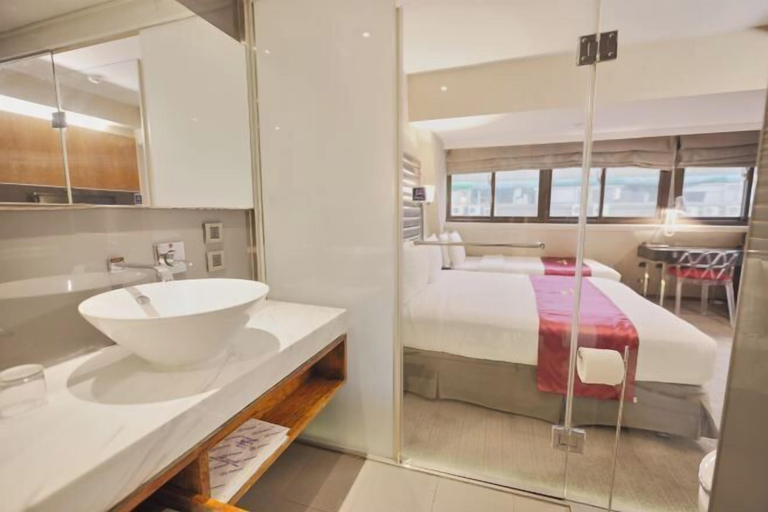 Bathroom 5, Newful Hotel, Taipei City