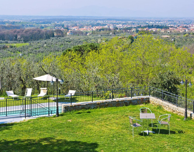 View from property 5, Alluring Apartment in Lamporecchio, Pistoia