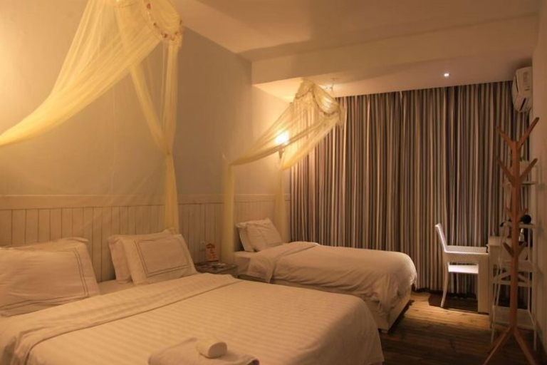 Bedroom 3, Blue Sky International Youth Hostel (Sanya Dadonghai), Sanya