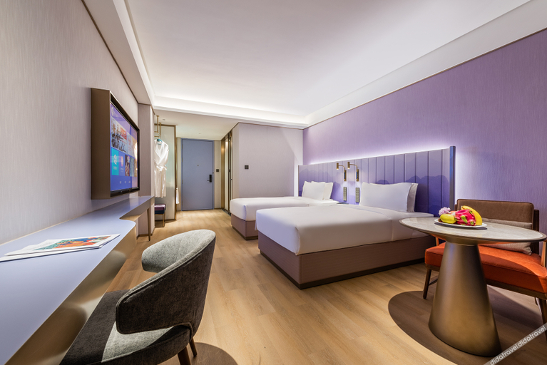 Bedroom 2, Manxin Hotel Nantong Railway Station Jianghai Aven, Nantong
