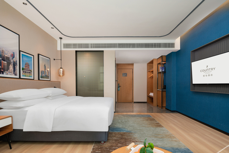 Bedroom 2, Borrman Hotel Beihai Hepu High-Speed Railway Station Haisi Shougang, Beihai