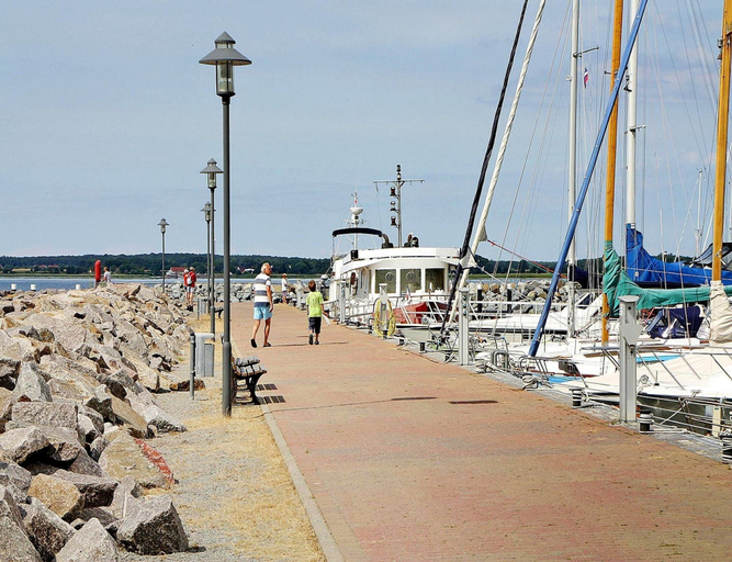 View from property 5, Ferienhaus in Wiek, Vorpommern-Rügen