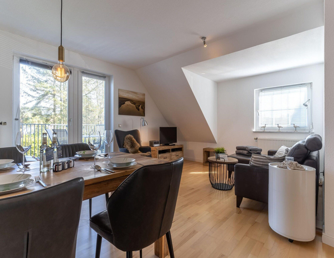 Living room 3, Ferienwohnung in St. Peter-ording, Nordfriesland