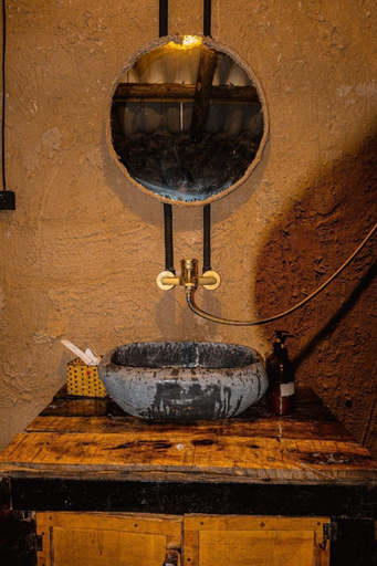 Bathroom 3, Long Co Tran Homestay, Đồng Văn