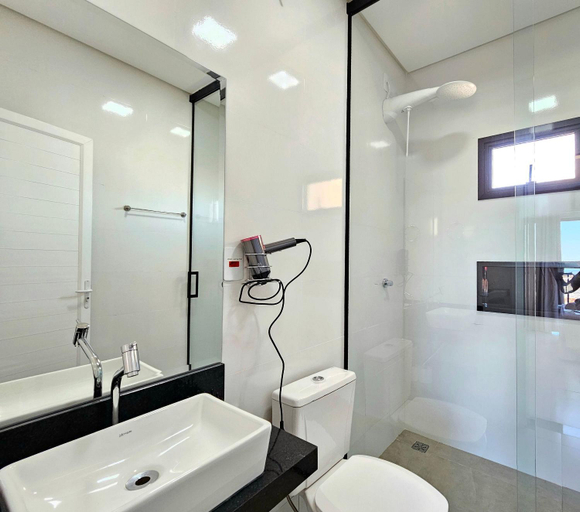 Bathroom, Apt Novo prox Cataratas Aeroporto e Argentina, Foz do Iguaçu