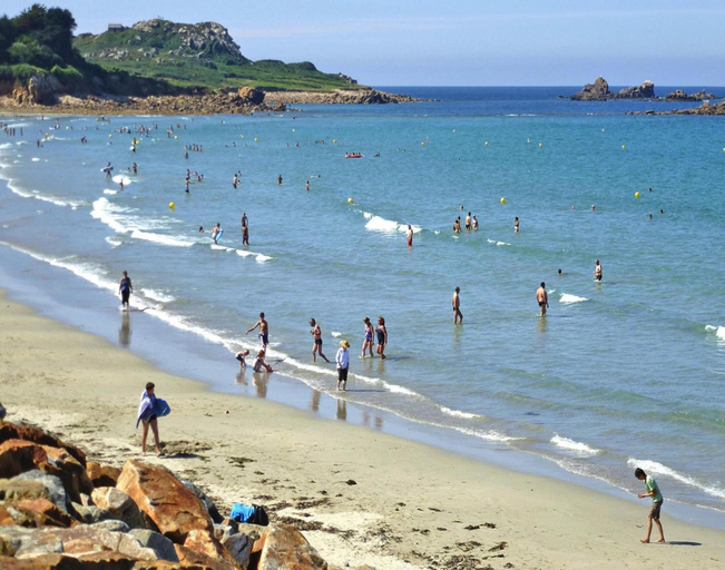View from property 2, Pretty Breton Holiday Home in a top Location, Finistère