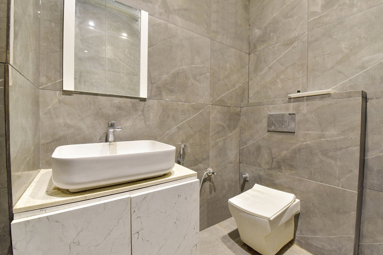 Bathroom, FabHotel Prime AV Royale, Dehradun