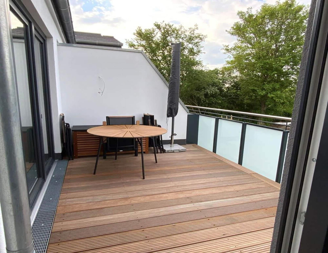 Balcony, Ferienwohnung Inselresort James Cook auf Fehmarn, Ostholstein