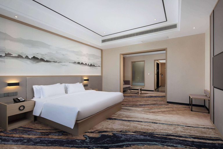 Bedroom 2, Ramada by Wyndham Guangyuan Zengjiashan Resort, Guangyuan