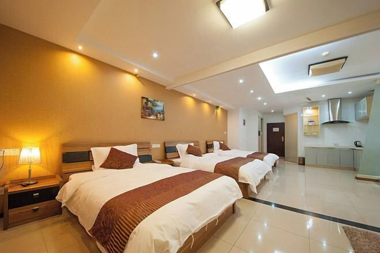 Bedroom 3, Li'ao Apartment Hotel, Nantong