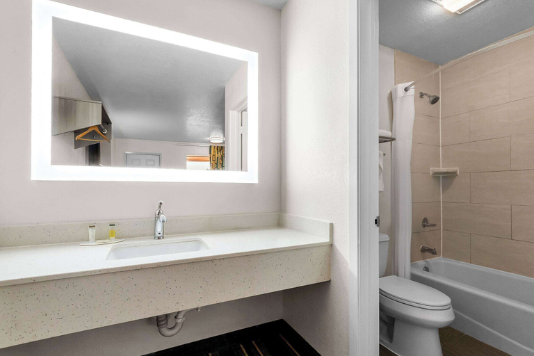 Bathroom 4, Super 8 by Wyndham Pleasanton, Atascosa