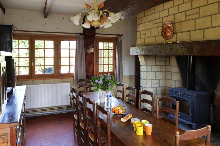 Dining 2, Lovely Norman Half-timbered House, Manneville La Raoult, Eure