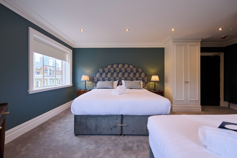 Bedroom 2, The Hanbury Townhouse, London