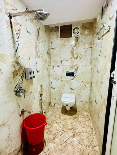 Bathroom 4, Hotel M K Grand, Varanasi
