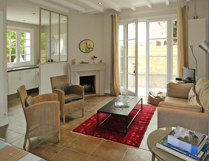 Living room 3, Charming Home in Carnac Near Sandy Beach, Morbihan