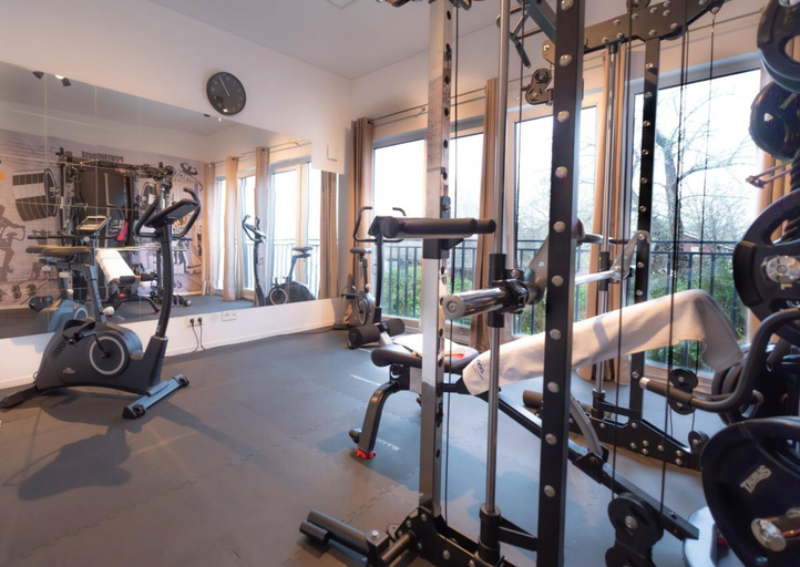 Fitness facility 3, Geraumiges Ferienhaus in Damp in Strandnahe, Rendsburg-Eckernförde