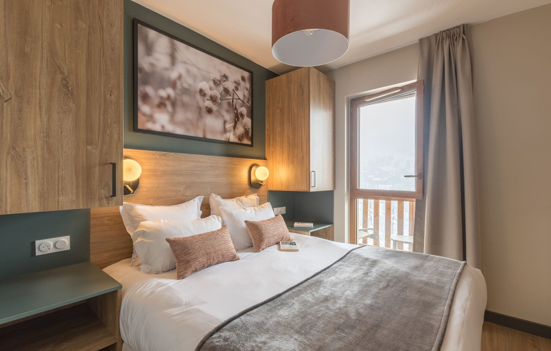 Bedroom 2, Résidence Odalys L'Ecrin de Vars, Hautes-Alpes