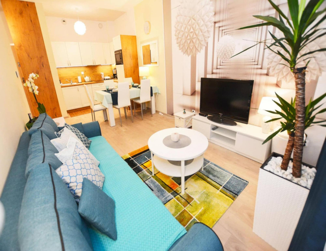 Living room 3, Apartment With Sauna in Kolobrzeg, Kołobrzeg