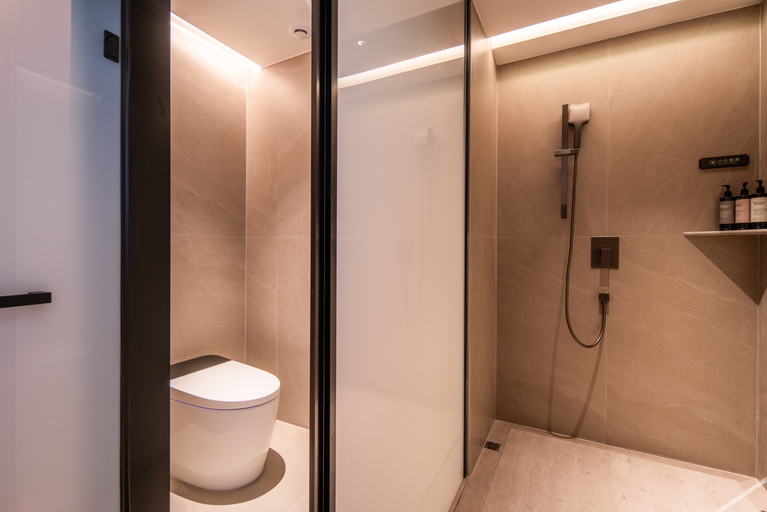 Bathroom 3, Rezen Hotel Xinxiang East Railway Station Pingyuan Road, Xinxiang