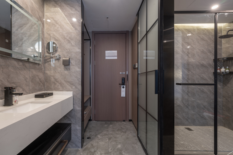 Bathroom 3, Borrman Hotel Jinan Jingshi Road Yansha Overpass, Jinan
