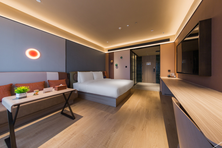 Bedroom 2, Orange Hotel Guiyang Qingzhen Junyue International, Guiyang